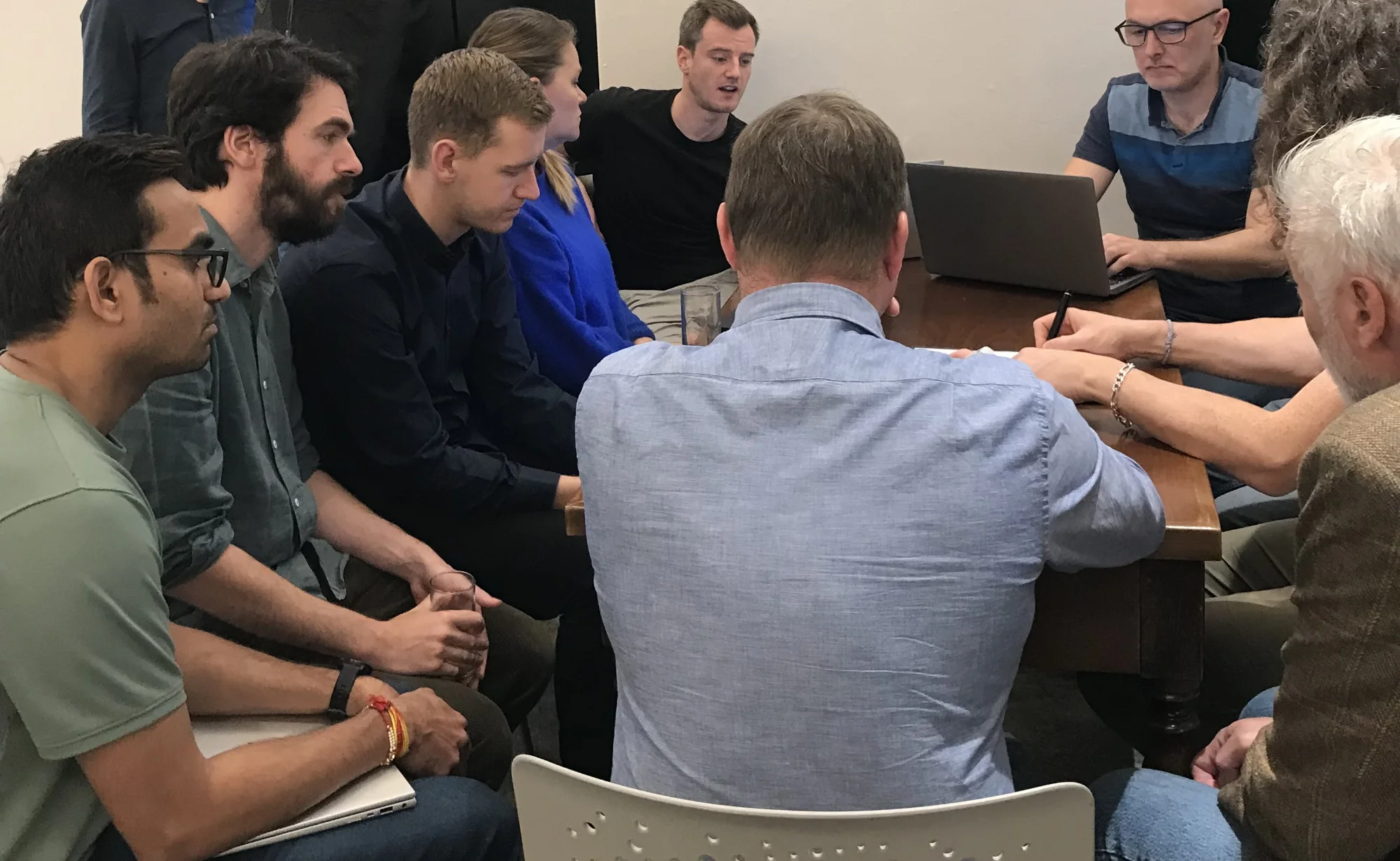 Photo of AICE Project Team Meeting